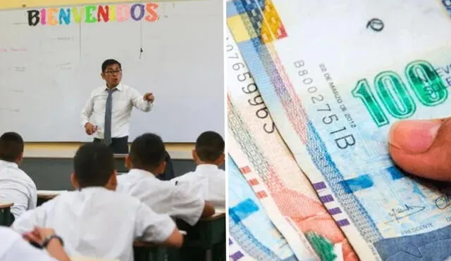 Conoce a cuánto ascendió el salario de los docentes según la escala magisterial. Foto: composición LR / Andina / Difusión
