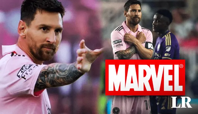 Lionel Messi y sus particulares celebraciones como Thor y Black Panther en los Estados Unidos. Foto: composición de Fabrizio Oviedo / LR