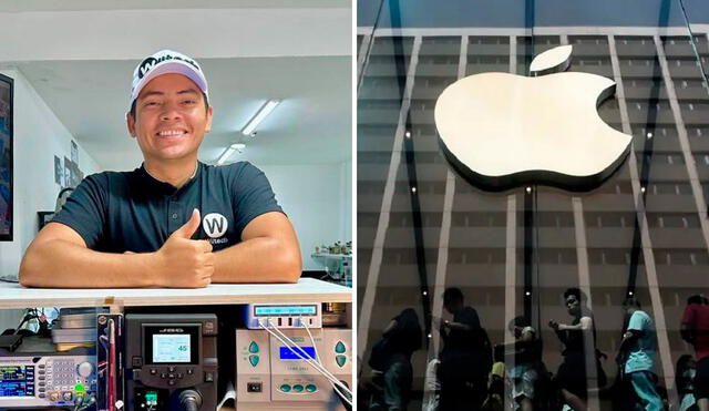 El técnico colombiano negó las acusaciones de Apple. Foto: Wiltech/El País