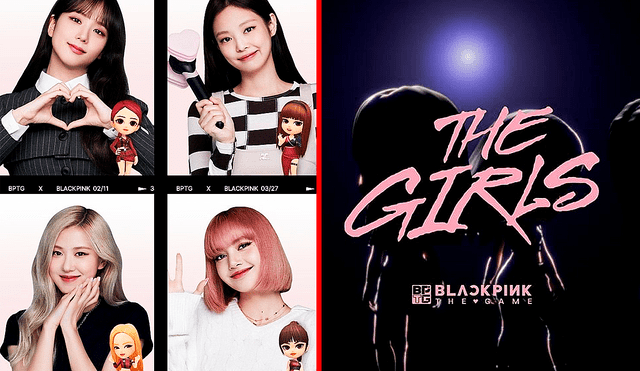 Jisoo, Jennie, Rosé y Lisa de BLACKPINK tienen su propio videojuego. Foto: composición LR/Twitter @BPINKLATINO/BPTG