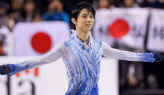 El japonés Yuzuru Hanyu es dos veces campeón olímpico de patinaje artístico. Foto: USA Today Sports