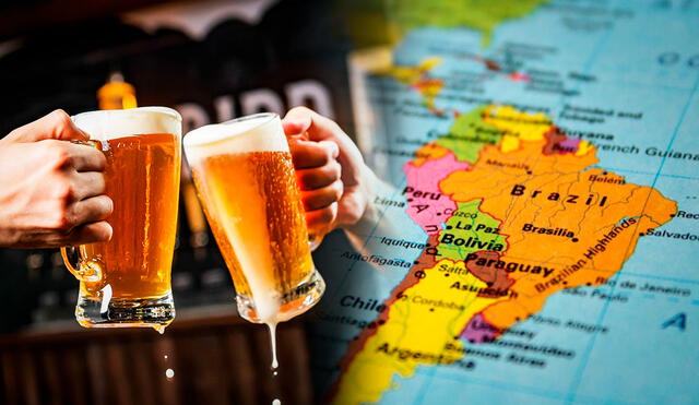 Estos son los países que más invierten en comprar cerveza en América Latina. Foto: composición LR/iStockphoto/CELAG