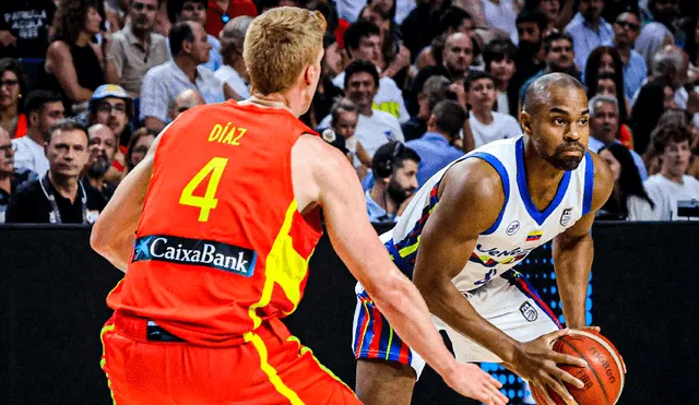 España no tuvo problemas en ganar a Venezuela. Foto: FVBbasketball