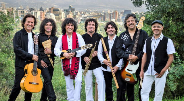 Illapu, grupo chileno de música latinoamericana. Foto: Difusióni.