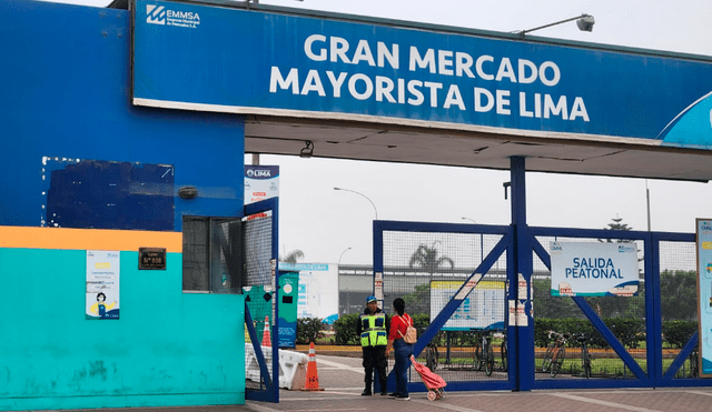 La medida de fuerza en el Mercado Mayorista de Lima duró dos días. Foto: Jessica Merino - La República