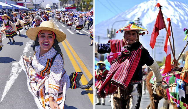 Pasacalle es organizado por el Gobierno Regional de Arequipa. Foto: composición LR/ Diego Ramos-cortesía