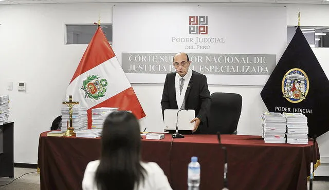 El juez Víctor Zúñiga viene trabajando el documento final de control de la acusación fiscal. Foto: difusión