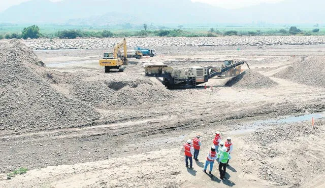 Obras. Son 15 kilómetros del río Chicama los que serán intervenidos, también en Virú. Foto: cortesía