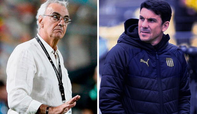 Fossati no le desea un buen año a su compatriota Larriera, nuevo técnico de Alianza Lima. Foto: composición LR