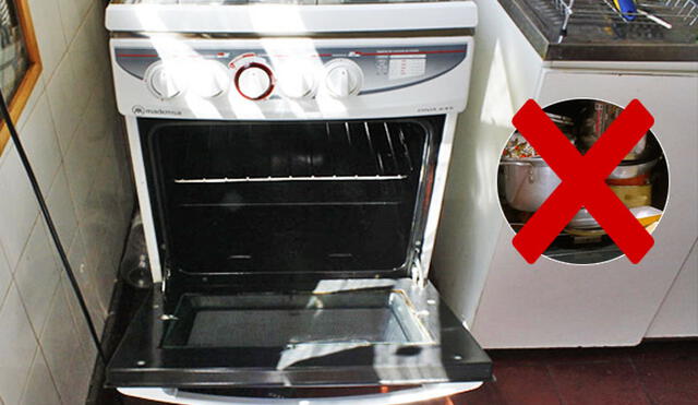 El horno de la cocina no debe ser utilizado para almacenar utensilios. Foto: composición LR/Buenazo.pe