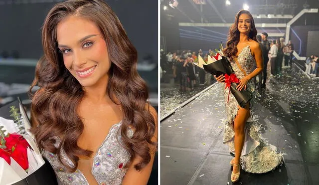 El 4 de agosto del 2023, Nathaly Terrones entregó su corona como miss Perú Lima Este 2022. Foto: Nathaly Terrones/Instagram
