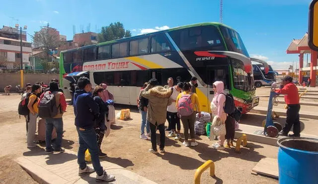 Asaltan bus de Maldonado Tours en Cusco. Foto: Luis Álvarez