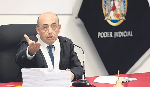 El caso. El juez Víctor Zúñiga viene trabajando el documento final de control de la acusación. Foto. difusión