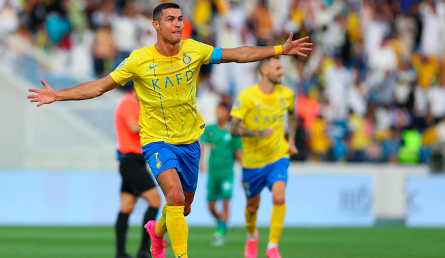 Cristiano Ronaldo es el goleador del Al-Nassr en el Campeonato de Clubes Árabes. Foto: Al Nassr