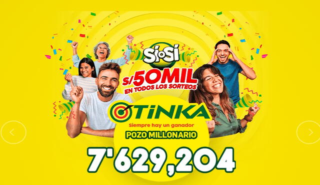 La Tinka se juega los miércoles y domingos de cada semana. Foto: La Tinka