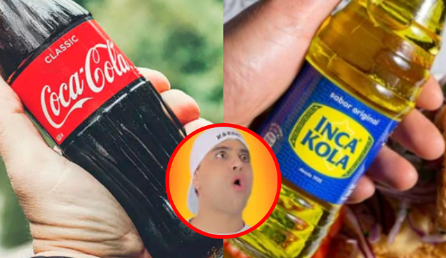 El creador de contenido prefiere tomar Inca Kola que Coca Cola. Foto: composición LR/captura de YouTube/Chenecou