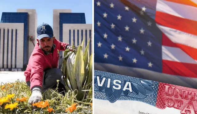 La visa de turismo permite a las personas permanecer en Estados Unidos durante 6 meses. Foto: composición LR/AFP/difusión