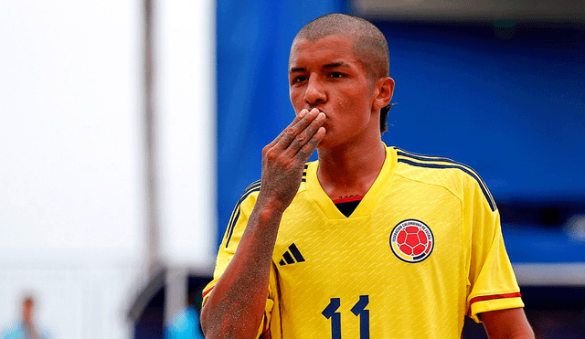 Colombia sumó su primer triunfo ante Venezuela. Foto: CONMEBOL