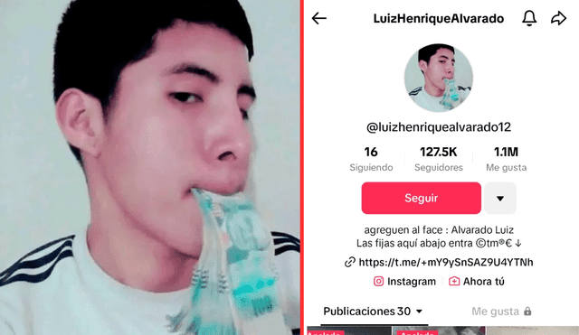 Es denunciado por hostigamiento sexual y apología al delito de grave perturbación de la tranquilidad pública. Foto: composición LR/Luis Enrique/TikTok