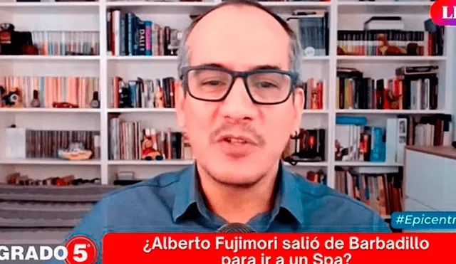 Gómez Fernandini sobre video viral de Fujimori. Foto: captura de Grado 5