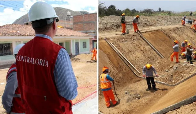 La mayoría de las obras públicas en el Perú se paralizaron por la falta de recursos financieros o incumplimientos contractuales. Foto: composición LR/Andina(PerúConstruye