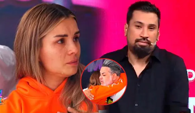 Fiorella Retiz revela en 'La casa de Magaly' la verdad sobre su romance con Aldo Miyashiro. Foto: composición LR/captura de ATV/América TV Fiorella Retiz revela en 'La casa de Magaly' la verdad sobre su romance con Aldo Miyashiro. Foto: composición LR/captura de ATV/América TV