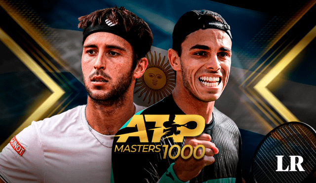 Dos talentos en la cancha: Cerúndolo y Etcheverry unen fuerzas en la emocionante competición de dobles en el Masters de Toronto. Foto: composición LR/Roland Garros/ATP