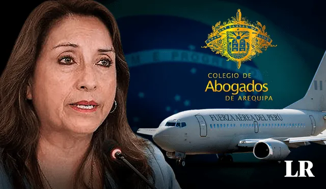 Colegio de Abogados de Arequipa se pronunció sobre viaje de Boluarte. Foto: composición Jazmín Ceras-LR Colegio de Abogados de Arequipa se pronunció sobre viaje de Boluarte. Foto: composición Jazmín Ceras-LR