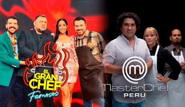 'El gran chef' se emite por Latina y 'MasterChef' se transmitió por América TV. Foto: composición LR/Latina/América TV
