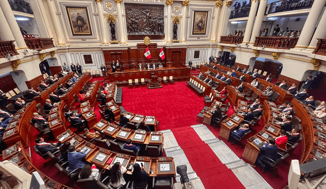 La sesión del Pleno del Congreso se realizará a partir de las 9.00 a. m. Foto: Congreso de la República