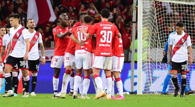 Inter venció por penales a River y clasificó a cuartos de final de la Copa Libertadores 2023. Foto: EFE