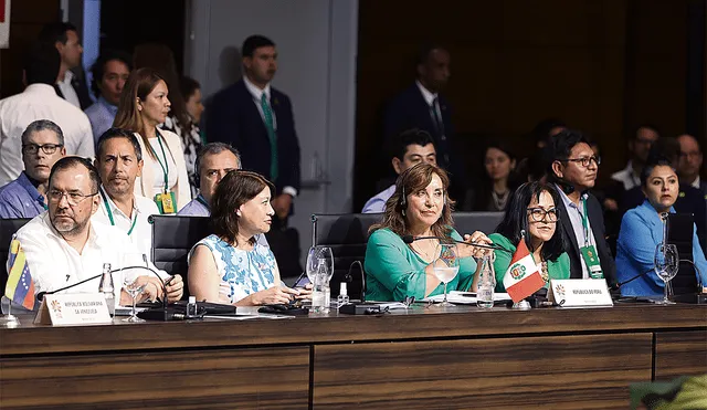 Brasil. En su primer viaje al exterior, la presidenta Dina Boluarte participó de la IV Reunión de mandatarios firmantes del Tratado de Cooperación Amazónica. Foto: difusión