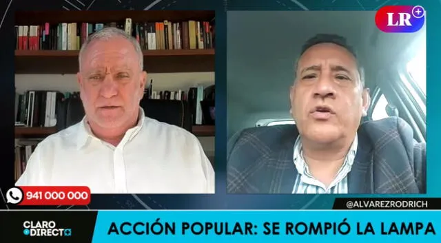 En Claro y directo, AAR entrevistó a Mesías Guevara para debatir la actual crisis que se vive en Acción Popular. Foto/Video: LR+