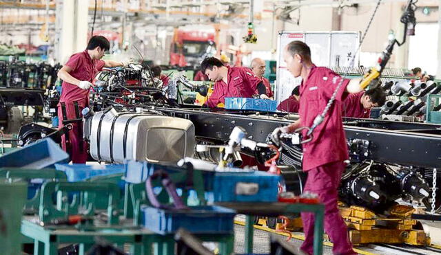 Impacto. Situación económica china afecta al mercado laboral, en especial a su manufactura. Foto: difusión