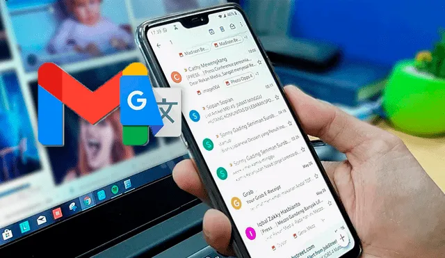 La función que permite traducir correos en Gmail todavía no está disponible en dispositivos iOS. Foto: composición LR/Xataka/Google