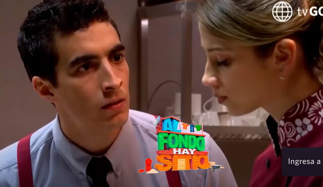Jimmy le pidió a Alessia que también lo despedida del restaurante en 'AFHS'. Foto: América TV