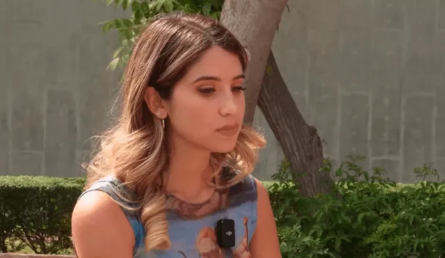 Karime Scander habló de su vida en entrevista para YouTube. Foto: YouTube/La Linares
