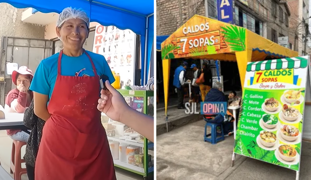 Emprendedora peruana sorprende en redes sociales. Foto: composición LR/SJL opina/YouTube/ MarkoTK