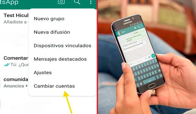 Función está disponible en la beta de WhatsApp. Foto: Xataka/65ymas