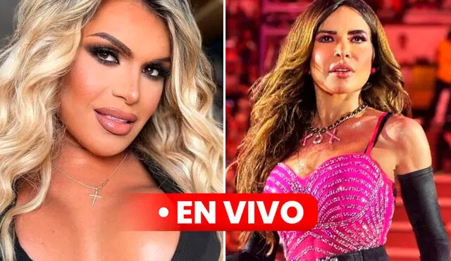 Wendy Guevara es una de las estrellas invitadas en 'Ellas soy yo', la serie de Gloria Trevi. Foto: composición LR/Instagram/La Tercera