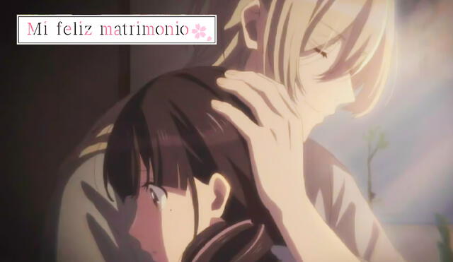 'Mi feliz matrimonio' es el nuevo anime de Netflix. Foto: composición LR/Netflix