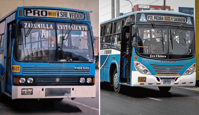 La Empresa de Transporte Urbano Los Chinos S.A. (Etuchisa) emprendió con un capital menor a los 1.000 soles. Foto: composición LR/Club Busólogos Perú/difusión