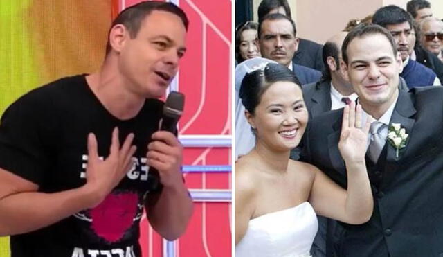 Mark Vito se separó de Keiko Fujimori y, al poco tiempo, inició una carrera como influencer en redes sociales. Foto: composición LR/capturas de América TV/difusión