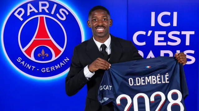 El jugador francés tiene contrato hasta 2028. Foto: PSG
