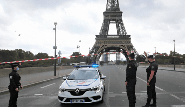 La última vez que evacuaron la Torre Eiffel fue en septiembre de 2020. Foto: El Periódico Mediterráneo - Video: Antena 3