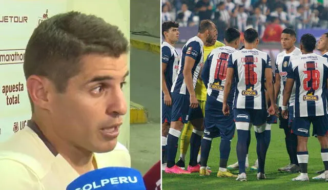 Aldo Corzo volvió a ser titular frente a Binacional. Foto: composición LR/captura/GolPerú - Video: