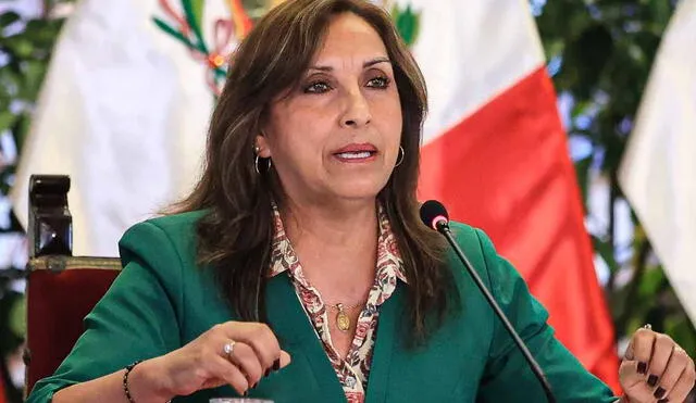 Dina Boluarte, presidenta de la República, se pronunció sobre el caso 'Mila'. Foto: Gobierno del Perú