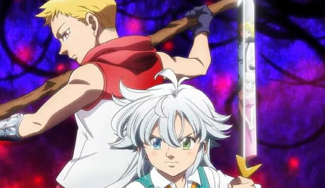 Tristan y Lancelot se unirán para luchar en 'The seven deadly sins: el rencor de Edimburgo' parte 2. Foto: Netflix