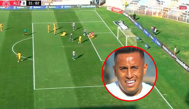 Chrsitian Cueva es titular en Alianza Lima. Foto: captura de Liga 1 Max