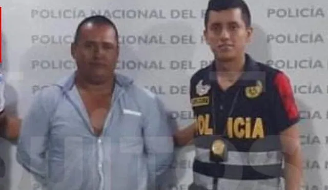 Falso capitán fue detenido por la Policía. Foto: Iquitos al Rojo Vivo